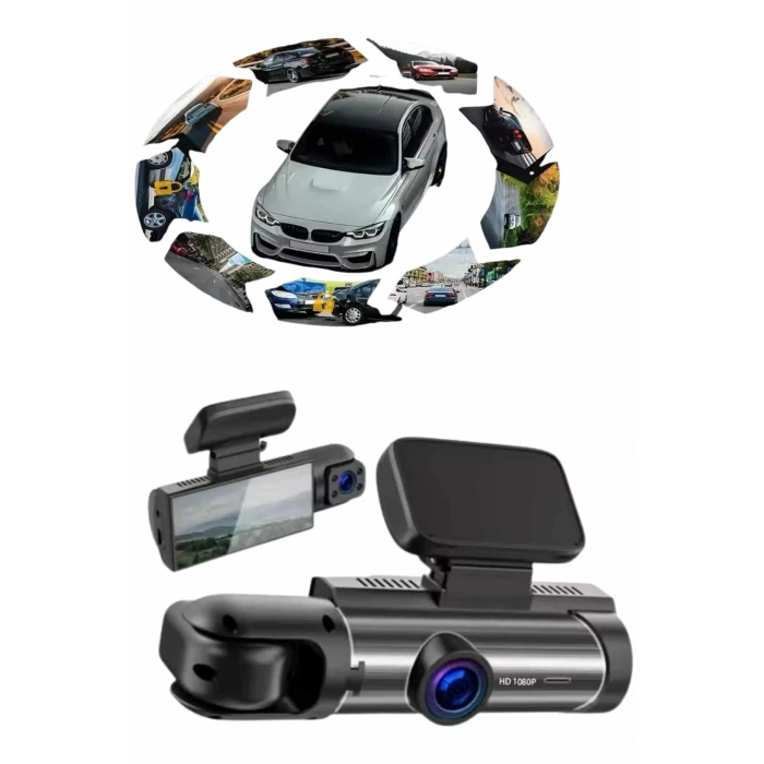 ÇOK SATAN Araç Kamerası Dönebilen HD Kaliteli Video ve Fotoğraf Kaydedici