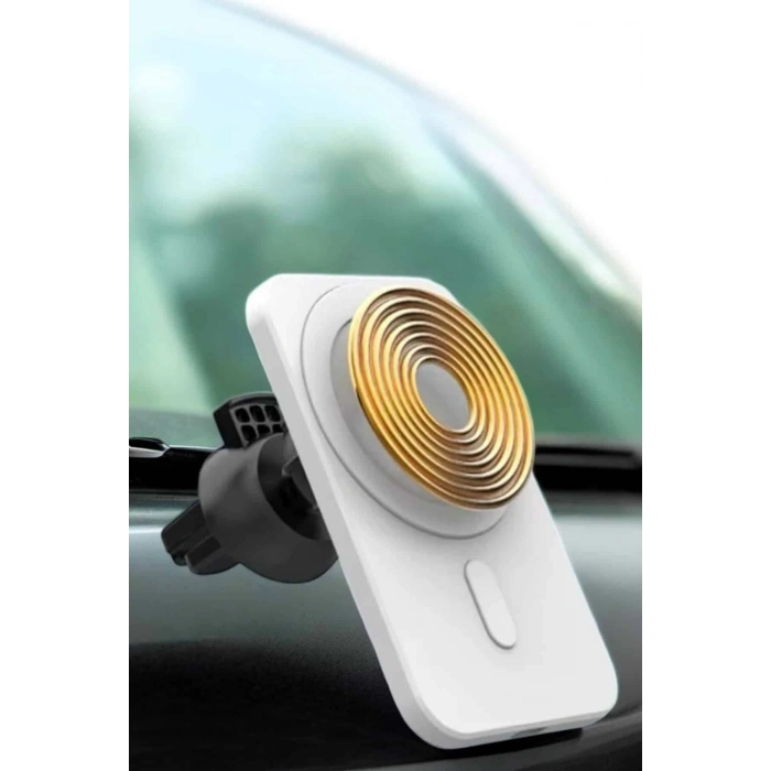 ÇOK SATAN araç uyumlu Kablosuz 15W Taşınabilir Şarj Aleti Çift Kablo