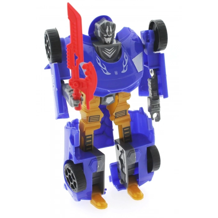 ÇOK SATAN Araca Dönüşen Mavi Güçlü Robot