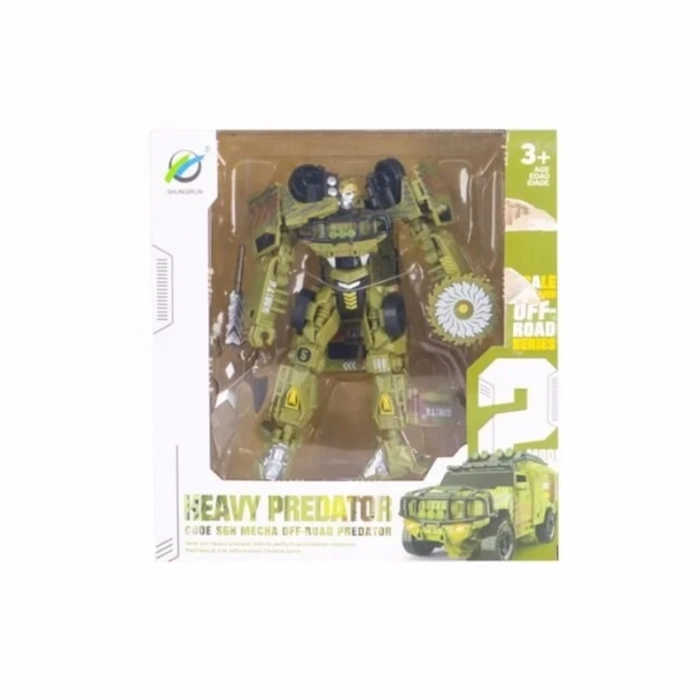 ÇOK SATAN Arazi Aracına Dönüşen Yeşil Robot