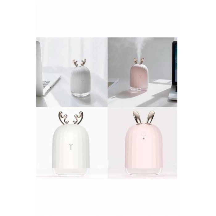 ÇOK SATAN Aromaterapi Hava Nemlendirici Dekoratif USB Şarjlı Tavşan Nemlendirici