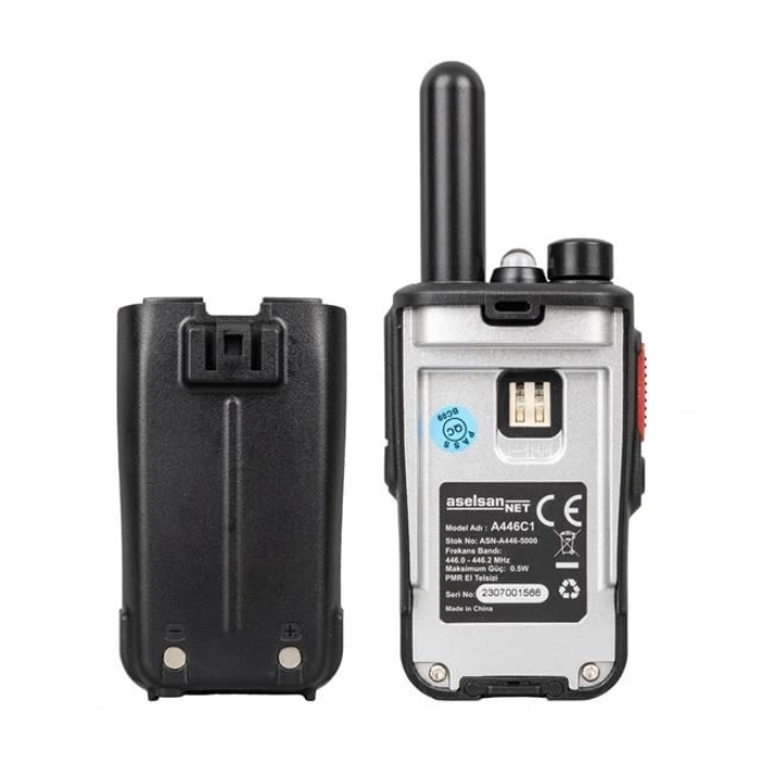 ÇOK SATAN Aselsan A446c1 Tekli 16 Kanal 10km Pmr 446 Telsiz