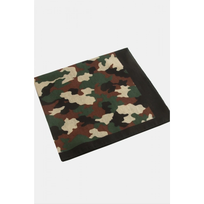 ÇOK SATAN Asker Desenli Bandana 50*50