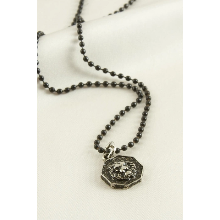 ÇOK SATAN Aslan Top Zincirli Erkek Kolye