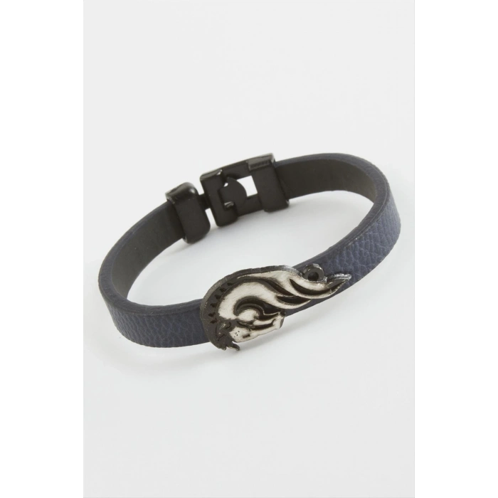 ÇOK SATAN At Kaliteli Suni Deri Bileklik