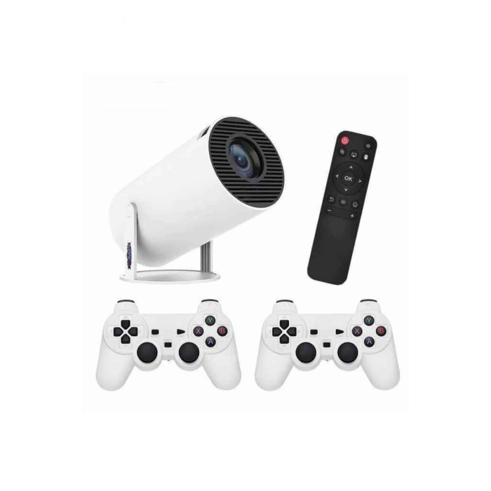 ÇOK SATAN Ayaklı Oyun Projeksiyonu Çift Kollu Taşınabilir Sinema Projektörü