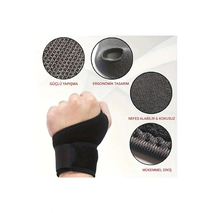 ÇOK SATAN Ayarlanabilir Destekli Kadın erkek El Bilekliği Sağ Sol El Uyumlu, Spor Ve Günlük Kullanıma Uygun