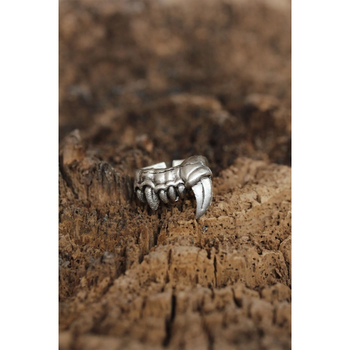 ÇOK SATAN Ayarlanabilir Diş Tasarımlı Erkek Yüzük