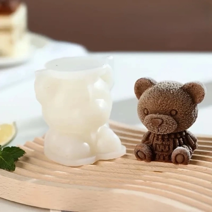 ÇOK SATAN Ayı Şekilli Silikon Buz Kalıbı