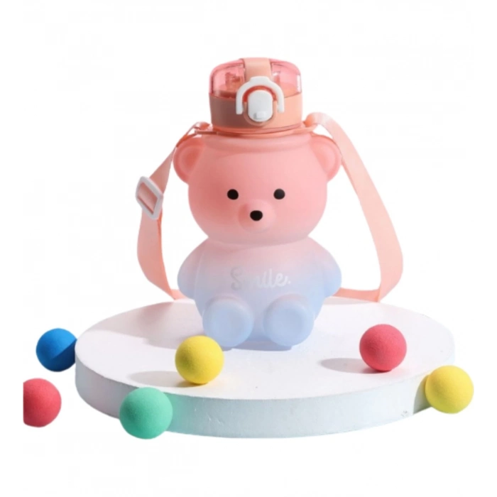 ÇOK SATAN Ayıcık Pipetli Su Matarası Ml