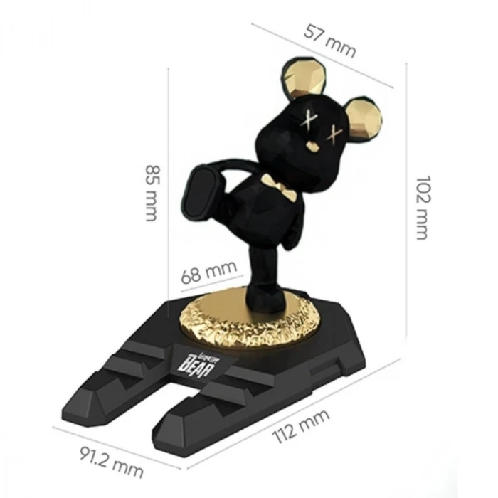 ÇOK SATAN Ayıcıklı Telefon ve Tablet Standı Masa Üstü Telefon ve Tablet Tutucu Aparatı