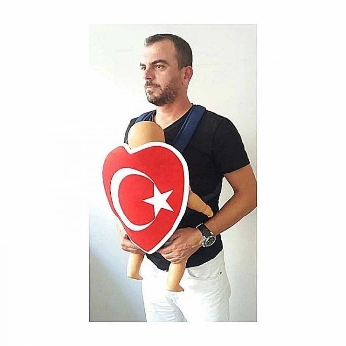 ÇOK SATAN Baby Shada Türk Bayraklı Kanguru Kılıfı