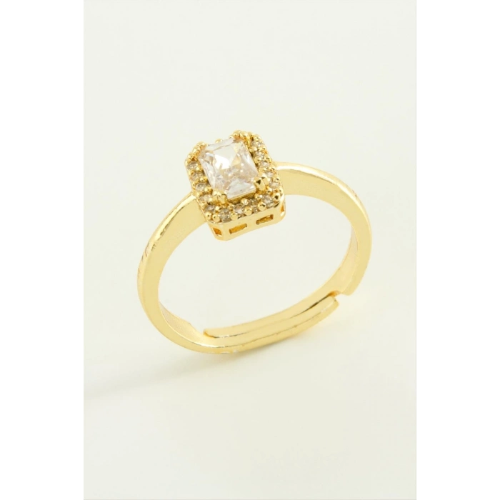 ÇOK SATAN Baget Taşlı Yüzük