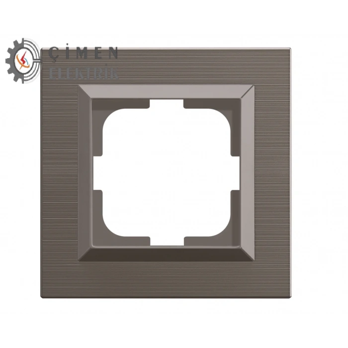 ÇOK SATAN Bakır Tekli Çerçeve Quantum - Priz ve Anahtar İçin Uyumlu Çerçeve