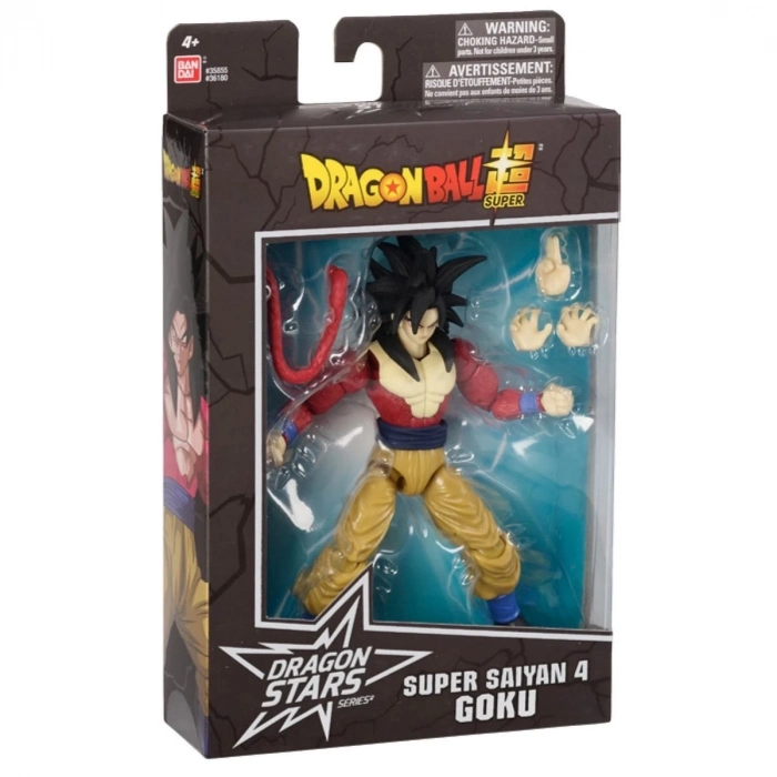 ÇOK SATAN Bandai Dragon Ball Super Saiyan 4 Goku Poz Verilebilir Figür 16 cm