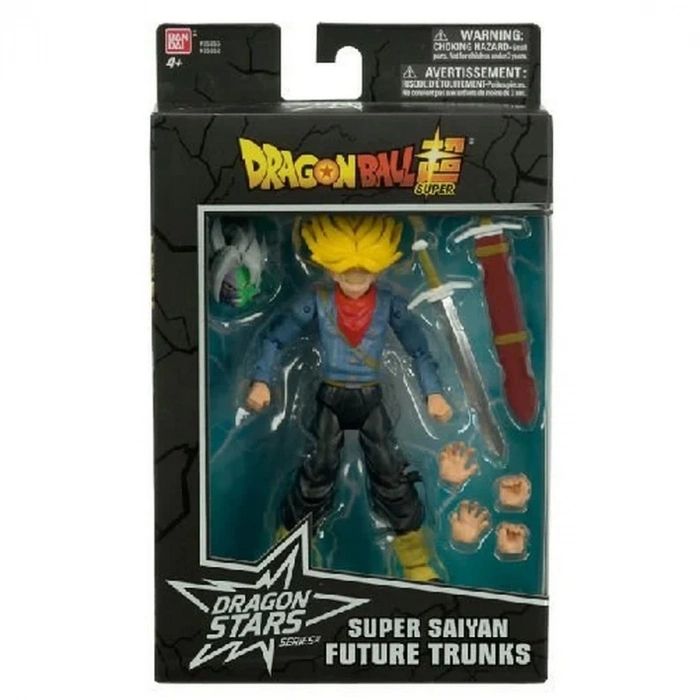 ÇOK SATAN Bandai Dragon Ball Super Saiyan Future Trunks Poz Verilebilir Figür