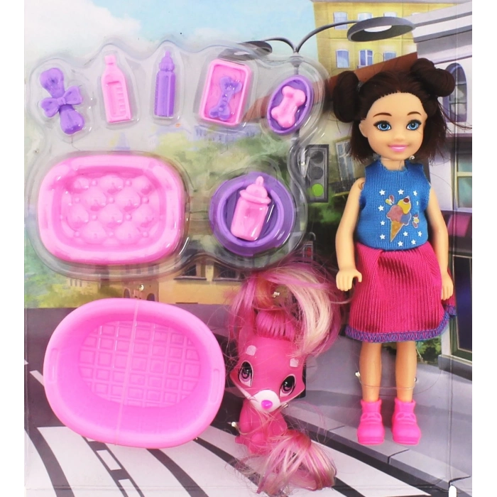 ÇOK SATAN Baonier Kız Bebek Evcil Hayvan Seti