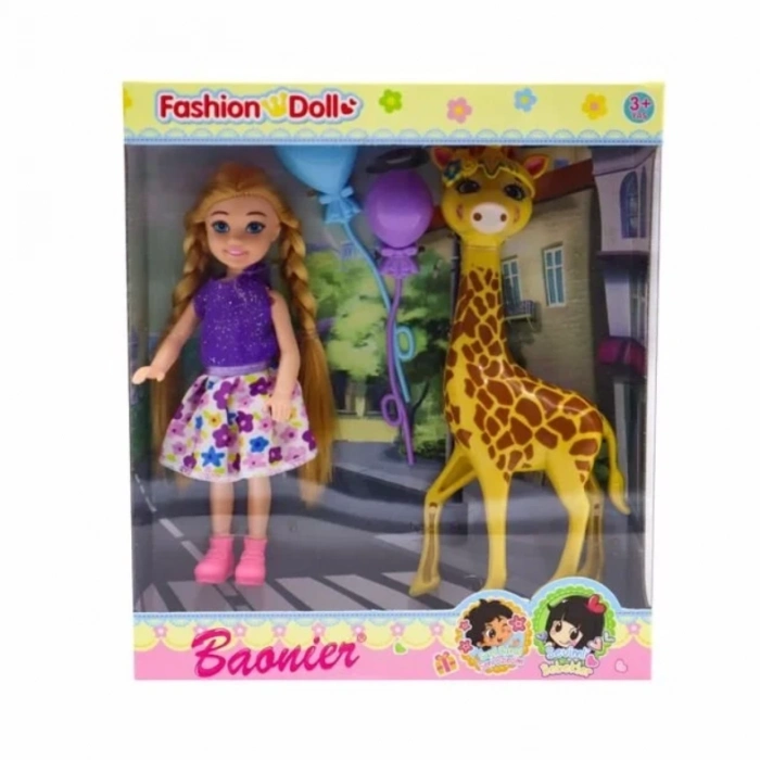 ÇOK SATAN Baonier Zürafalı Mini Kız Bebek
