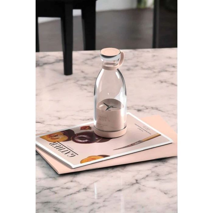 ÇOK SATAN Bardak Blender Smoothie Meyve Sıkacağı Şarjlı Cam Taşınabilir