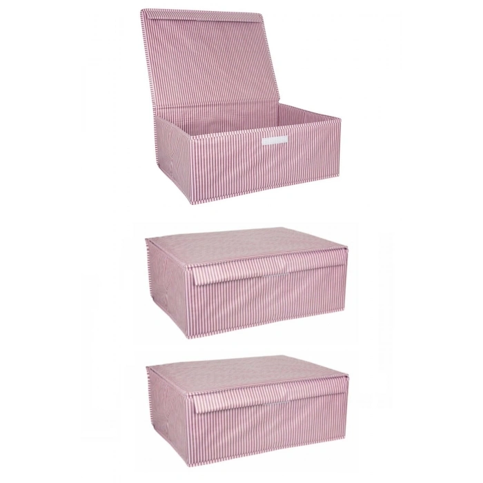 ÇOK SATAN Baza Altı Boy Çok Amaçlı Düzenleyici Kutu Organizer Cırt Cırtlı Hurç 19cm X 40cm X 50cm (10 Adet)