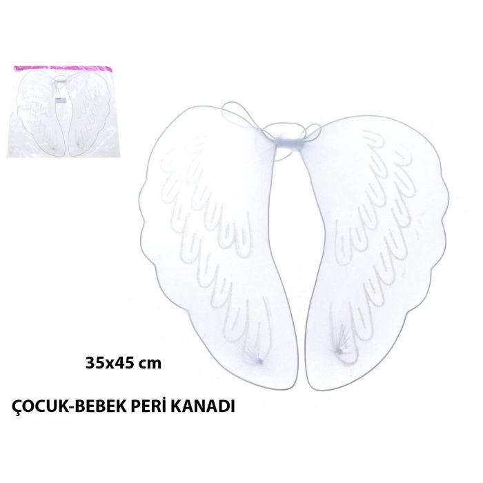 ÇOK SATAN Bebek  Çocuk Peri Kanadı – Kostüm Tamamlayıcı Kanat 35x45 Cm