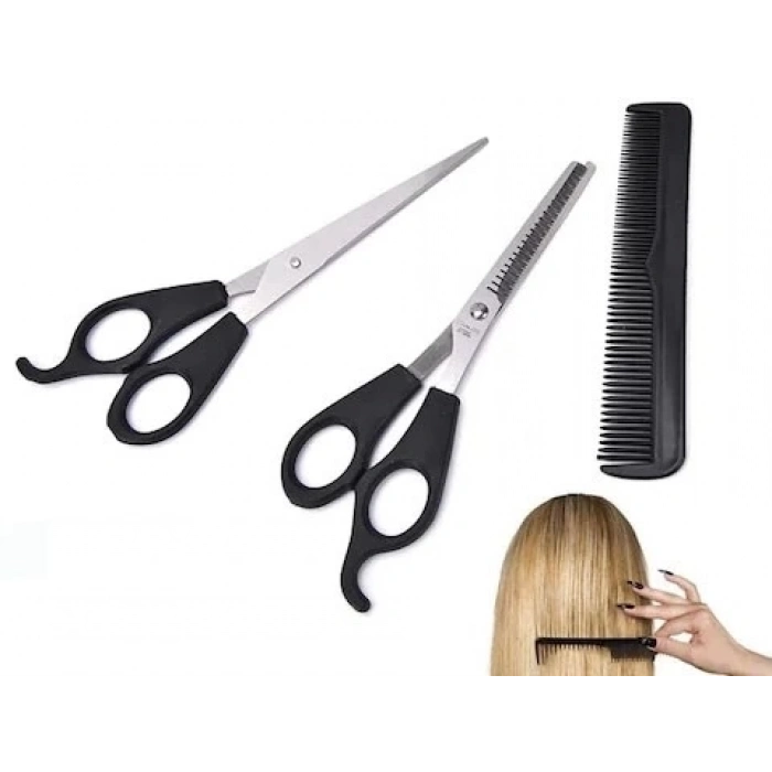 ÇOK SATAN Berber - Kuaför Traş Seti ( 3 Parça Özel Set )