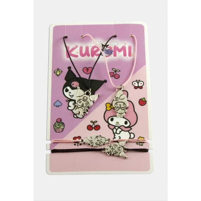 ÇOK SATAN Best Friends Arkadaş Deri Set Kolye