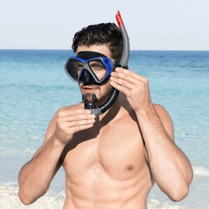 ÇOK SATAN Bestway Dominator Pro Snorkel Maske 24069