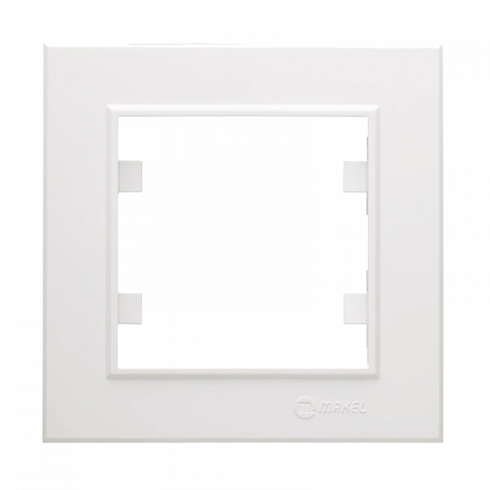 ÇOK SATAN Beyaz Tekli Çerçeve - Priz ve Anahtar İçin Uyumlu Çerçeve