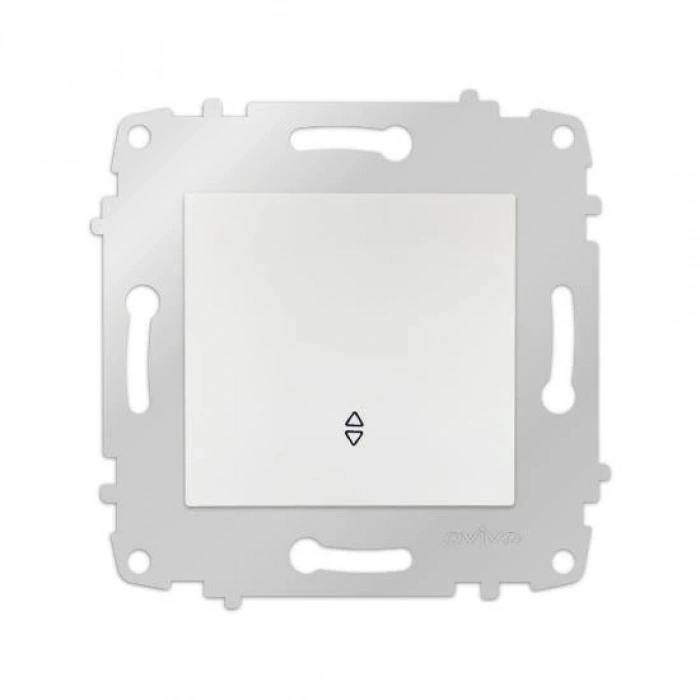 ÇOK SATAN Beyaz Vavien Anahtar Çerçevesiz Grano - Priz ve Anahtar İçin Uyumlu Çerçeve