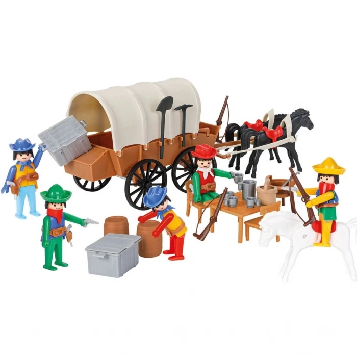 BFS   04 003 Mini Mekanik Seri 3 Kovboy Arabası - Oyuncak