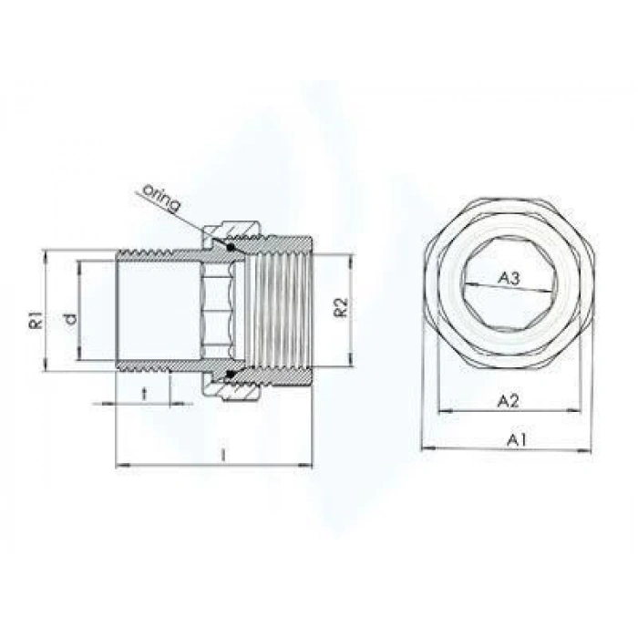 ÇOK SATAN BFS 1/2 Düz Radyatör Rakoru