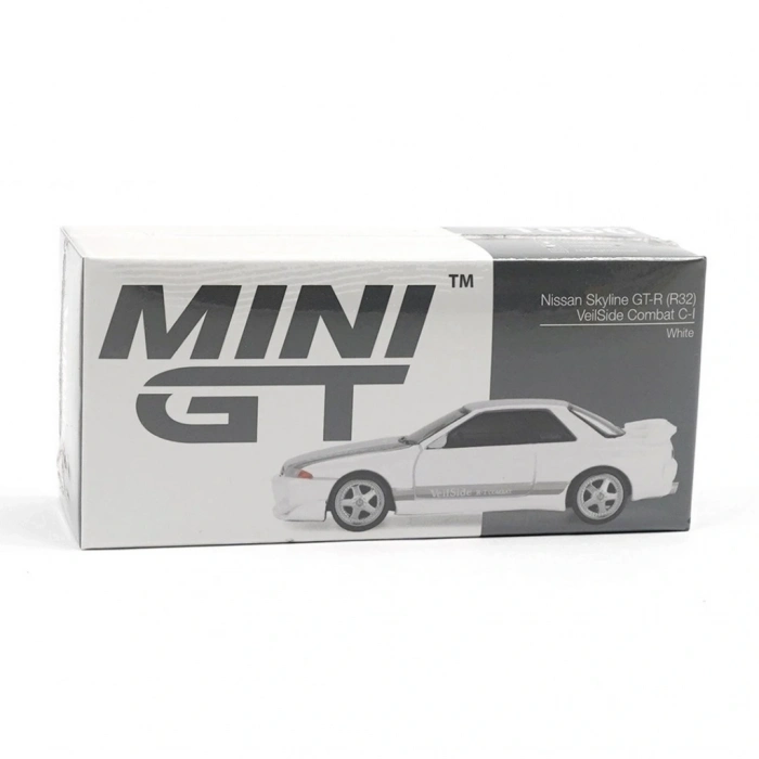BFS 1/64 Nissan Skyline GT-R (R32) VeilSide Combat C-I White