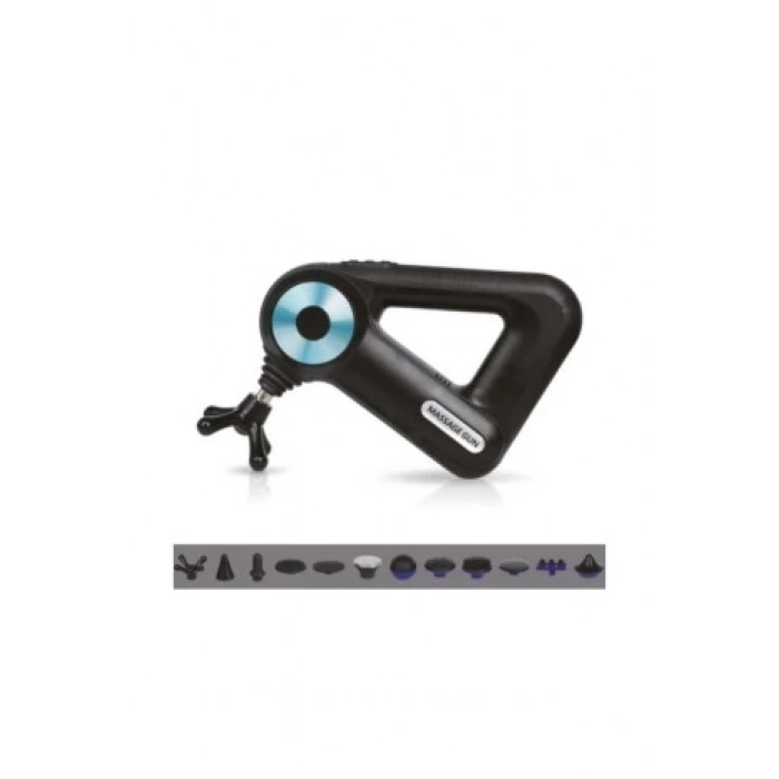 ÇOK SATAN BFS 12 Başlıklı Profesyonel Masaj Sı Sporcu Masaj Aleti Seti  6 Hızlı Şarjlı Masaj