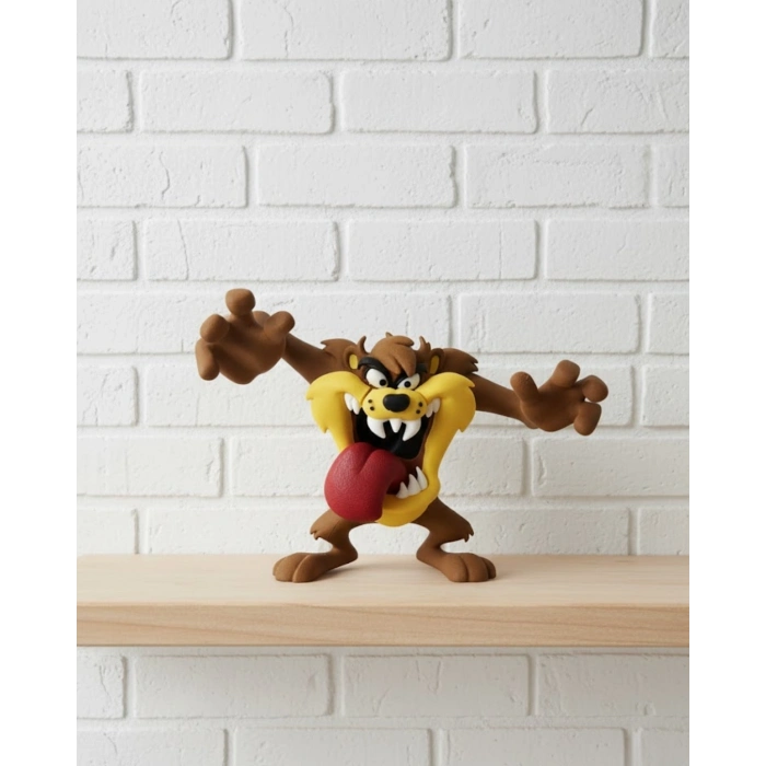 BFS 15 cm Tazmanya Canavarı Figürü Çizgi Karakter Koleksiyonluk Biblo