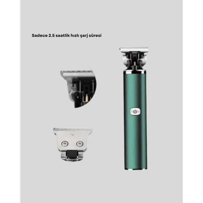 BFS 180 Dakika Kullanım Süreli Şarjlı Tıraş Makinesi – Hızlı Şarj, USB Girişli, Yüksek Kapasiteli