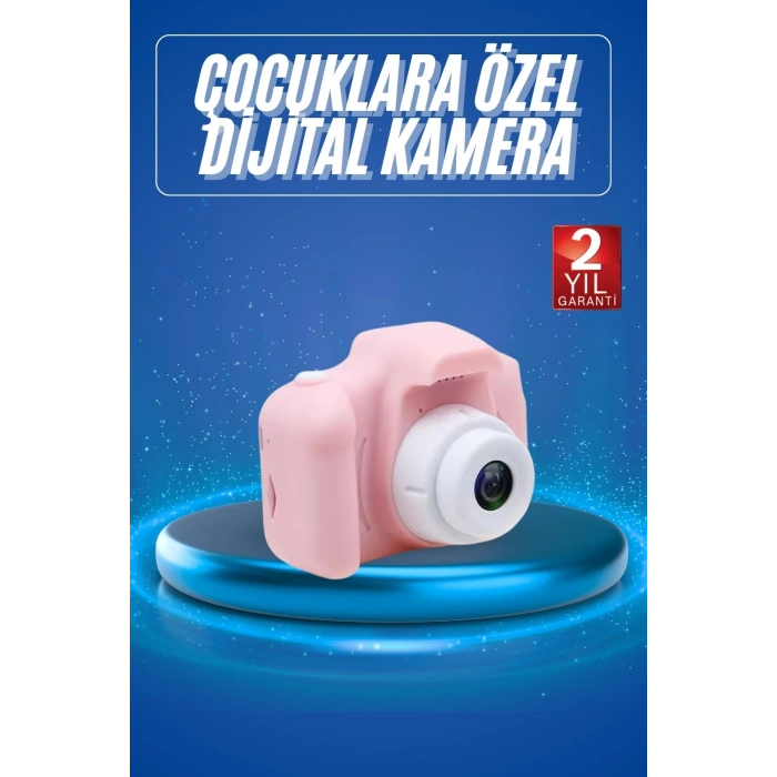 BFS 2.0 Inç Ekran Mini 1080p Hd Çocuk Kamera Dijital Fotoğraf Makinesi
