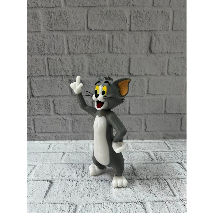 BFS 22 cm Tom Figürü Çizgi Karakter Biblo Koleksiyonluk Dekoratif Obje