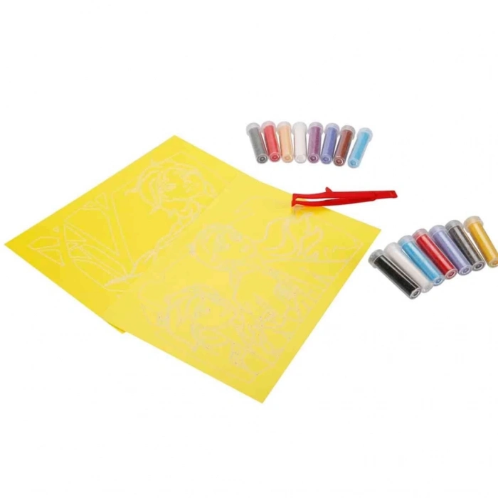 BFS   2in1 Disney Frozen Kum Boyama Seti DS 34