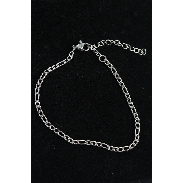 ÇOK SATAN BFS 316L Çelik Figaro Model Gümüş Renk Erkek Bileklik