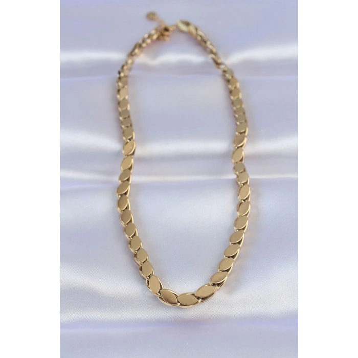 ÇOK SATAN BFS 316L Çelik Gold Renk Arpa Model Kolye