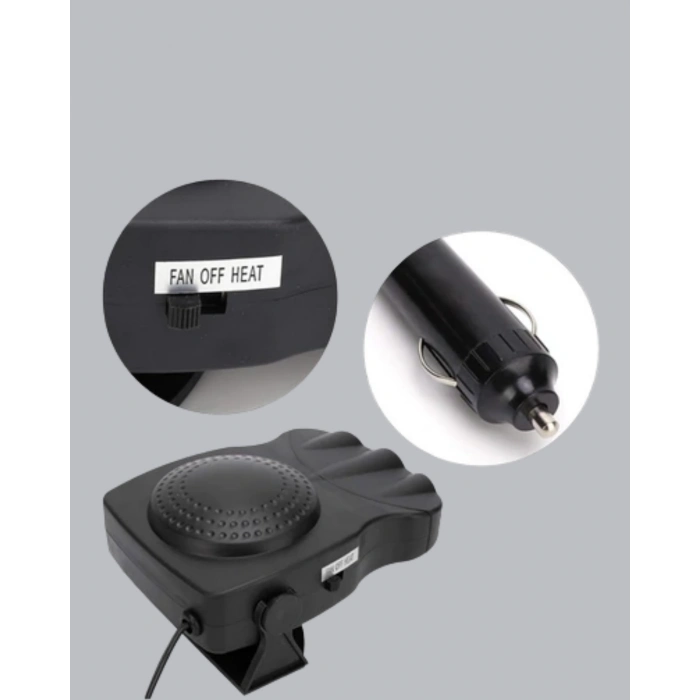BFS 360° Ayarlanabilir Araç İçi Isıtıcı ve Fan