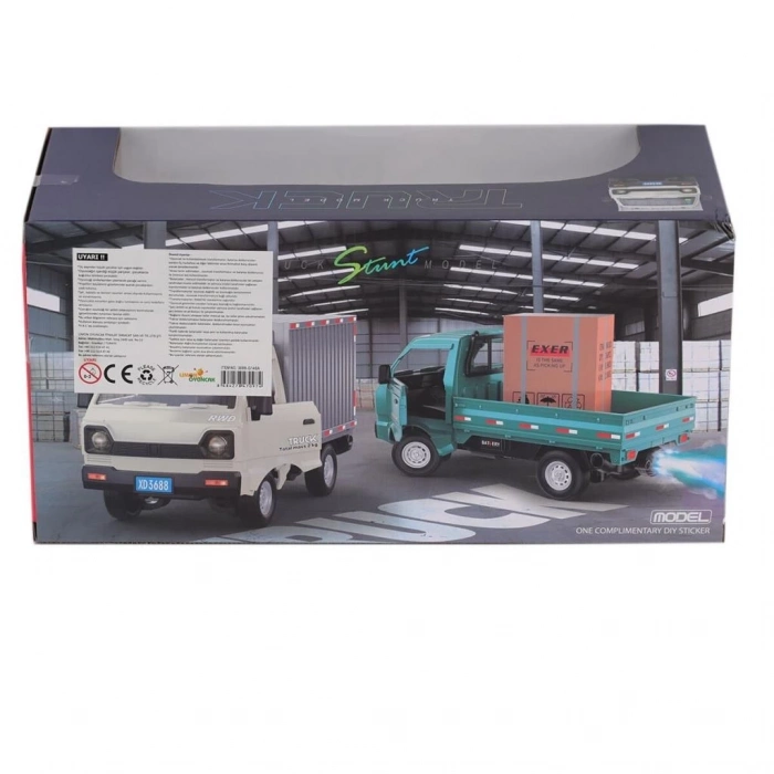 BFS  3688-G148A Şarjlı Kumandalı Duman Atan Kamyon