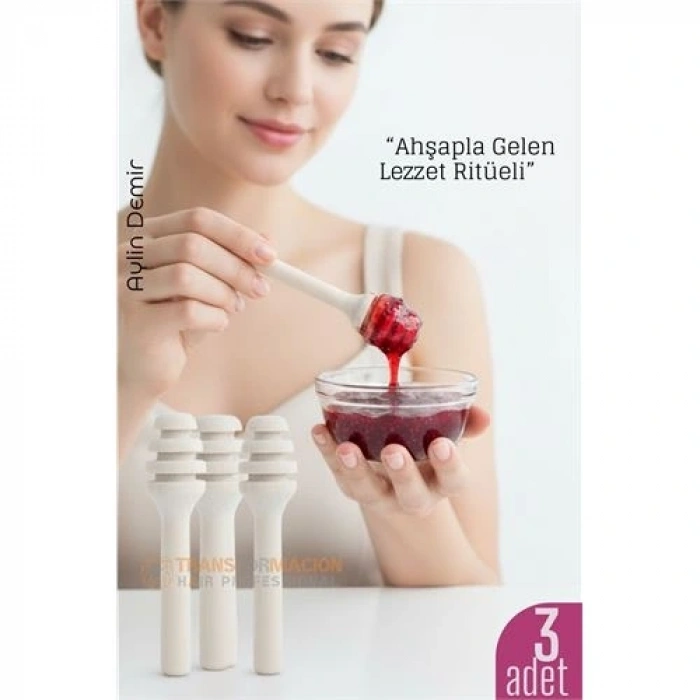 BFS 3’lü Ahşap Mini Kaşık Seti – 6.5 cm Reçel, Bal ve Sos Servisi İçin Doğal Sunum Kaşıkları