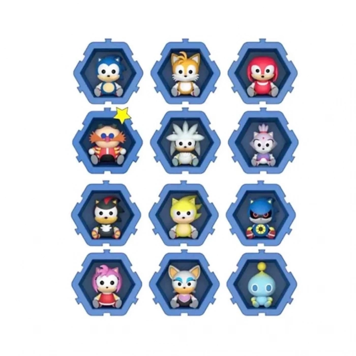 ÇOK SATAN BFS  402785 SUN-WST-FİGÜR SONIC NANO PODS SÜRPRİZ PAKET SONIC 24D