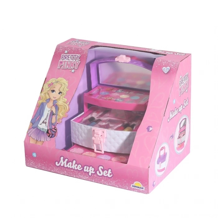 ÇOK SATAN BFS  4279 3 Katmanlı Çantalı Makyaj Seti -Sunman