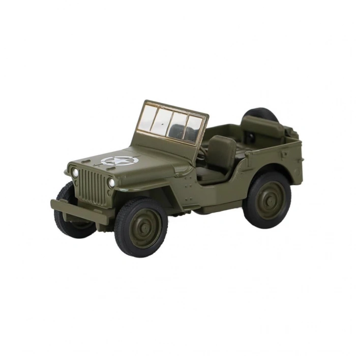 BFS   43723 Welly Jeep Willys 1:32 -Karsan Oyuncak
