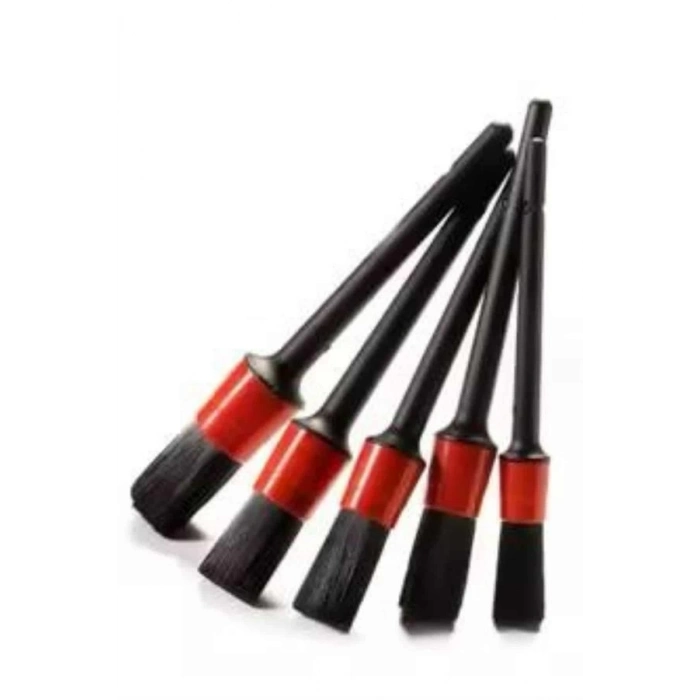 BFS 5 Adet Oto Detaylı Temizleyici Araç İçi Temizlik Fırça Seti Koltuk Döşeme Kapı Toz Alma Fırçası