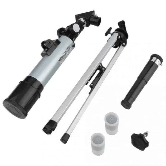 ÇOK SATAN BFS 50x360 Mini Teleskop Kara Uzay Teleskobu Aliminyum Gövde Tripodlu