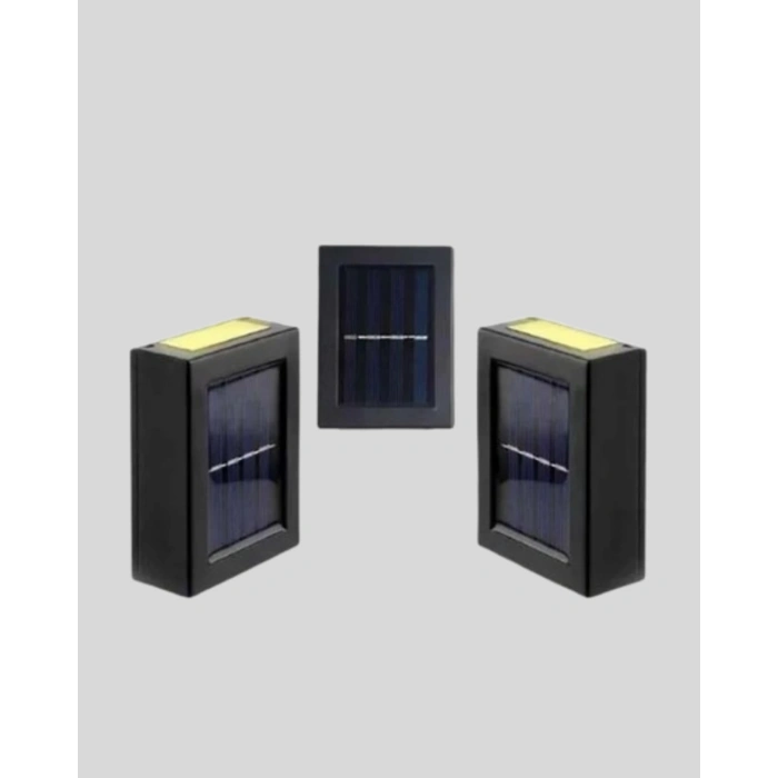 BFS 6 LED Güneş Enerjili Sensörlü Lamba – Akıllı Işık Sensörlü, Enerji Tasarruflu Bahçe Aydınlatma